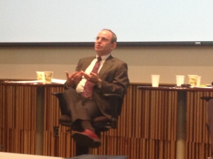 Dr. Marc B. Hahn (@KCUMBpresident) at GenKC's "Grow to CEO" panel